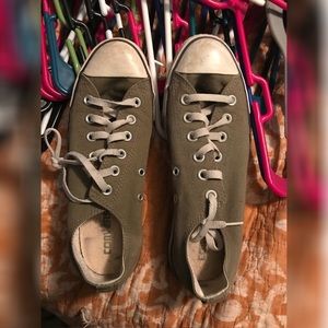 Army Green Converse